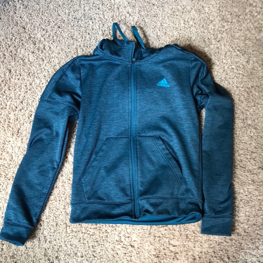 adidas zip up hoodie